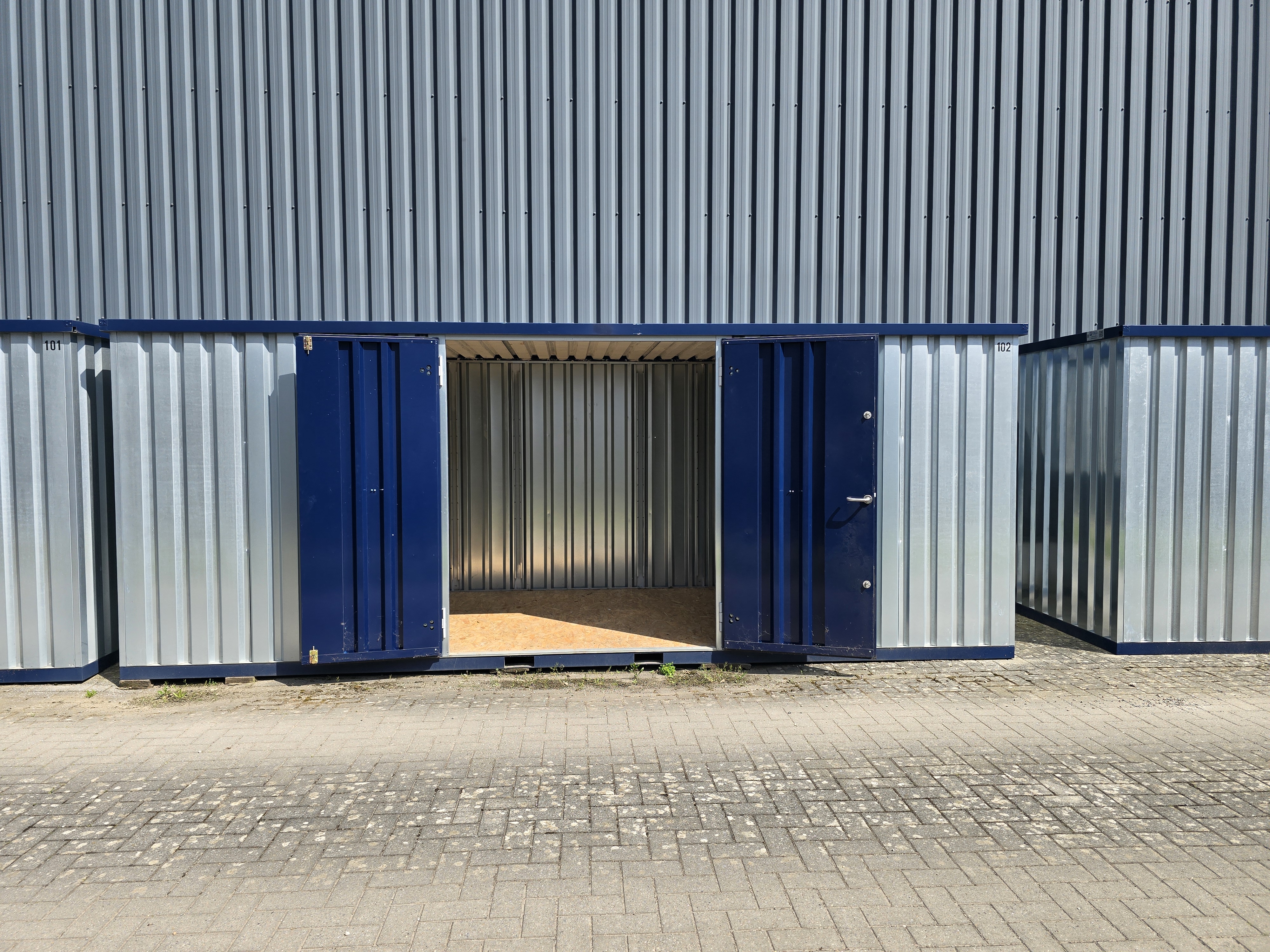 Opslagruimte van Uyttendaele